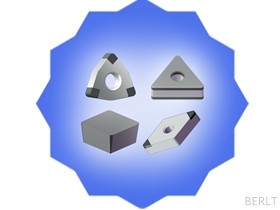 Four Structural Forms of Cubic Boron Nitride Inserts